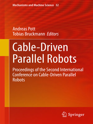 cover image of Cable-Driven Parallel Robots